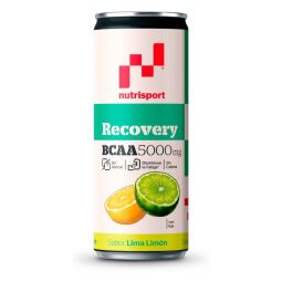RECOVERY BCAA 5000 MG LIMA LIMON SIN CAFEINA (12X330 ML)